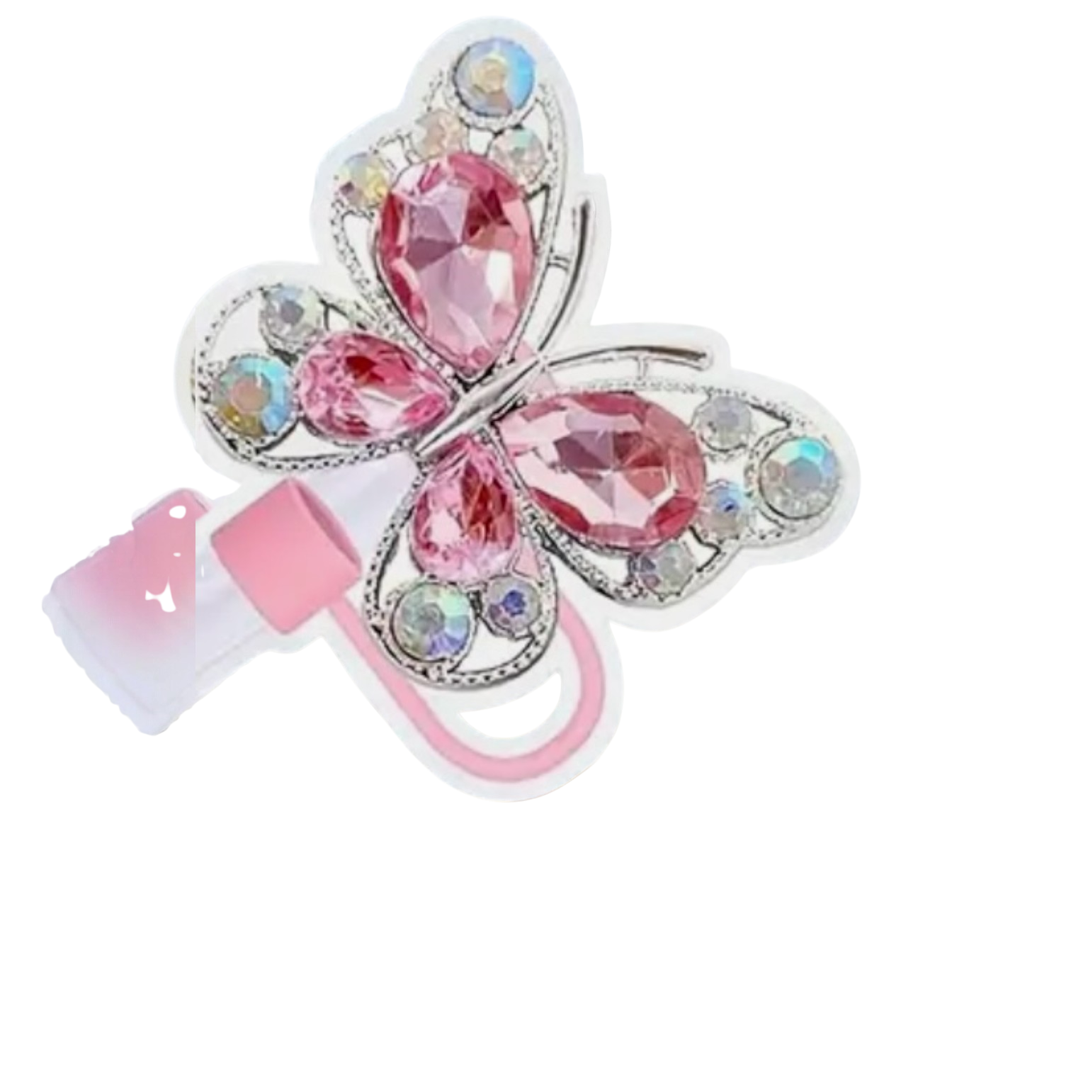 Product add-ons – butterfly toppers for straws ￼