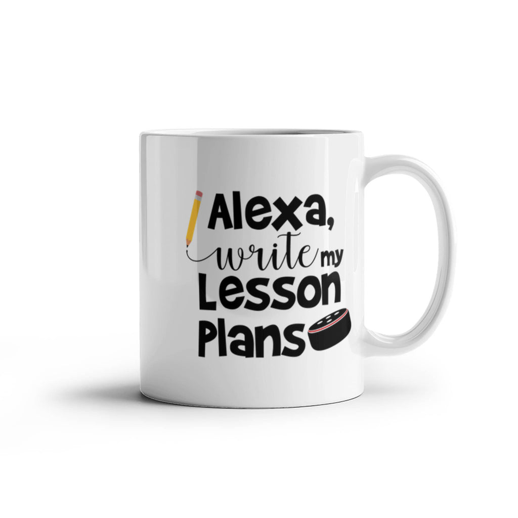 "Alexa, write my..." White Mug