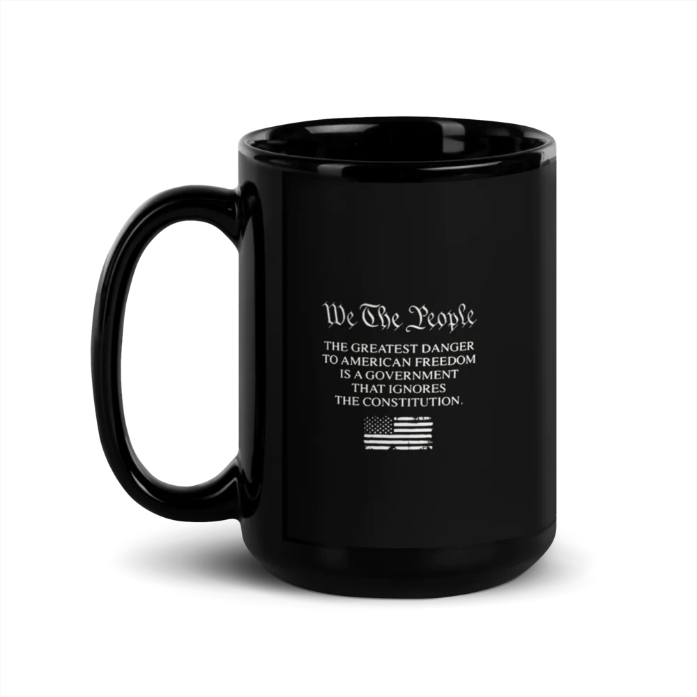 ✨Black Glossy Mug - WE THE PEOPLE ...