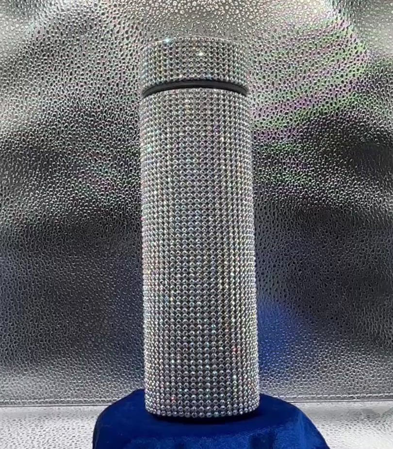 Rhinestone stainless steel tumbler